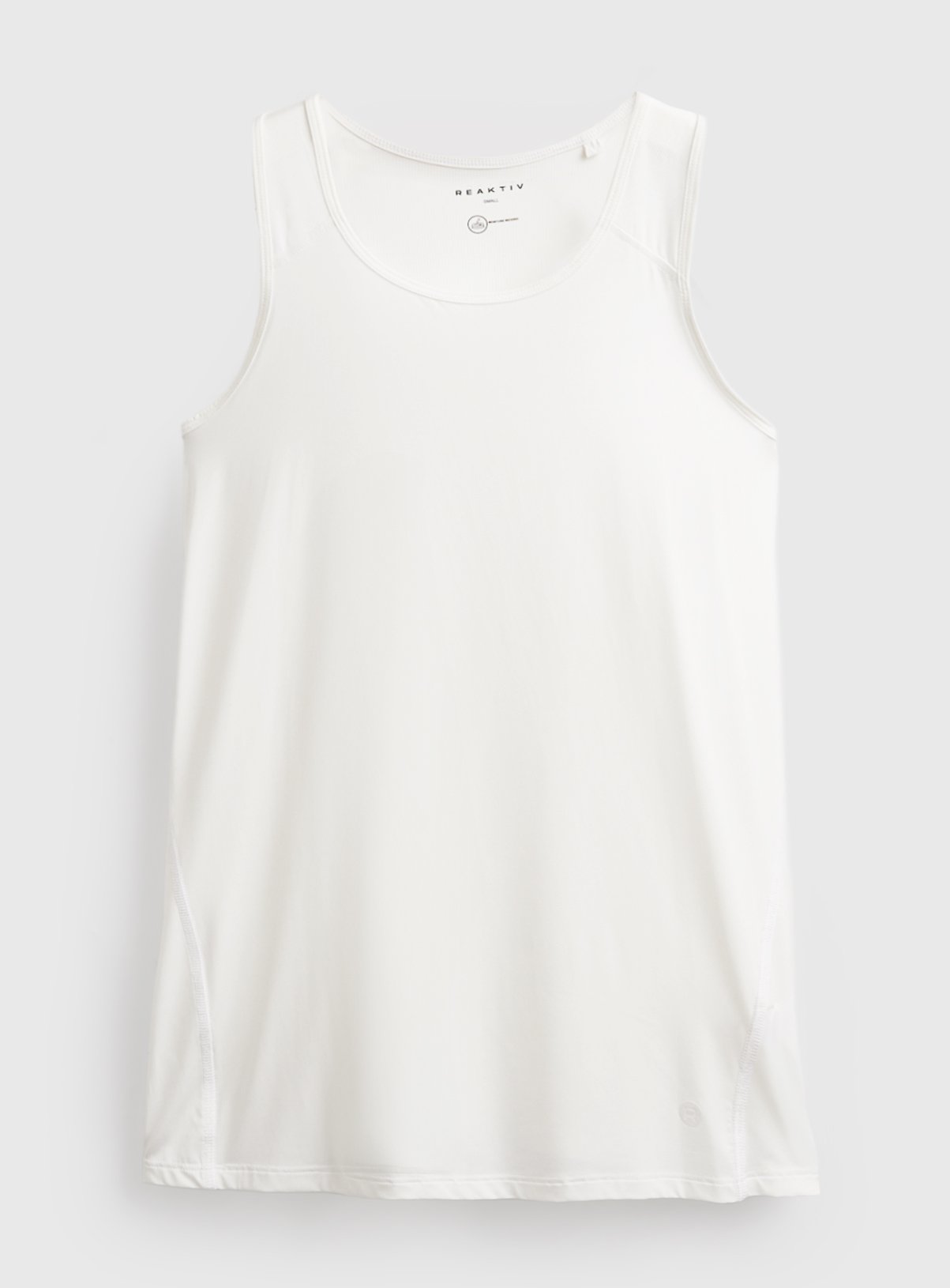 REAKTIV Loose Fit Swing Vest with Mesh Panels — White