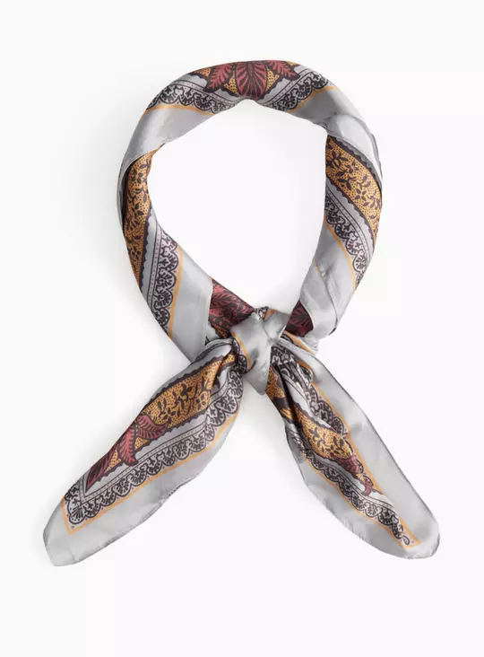 Tu x Morris & Co. Indian Print Scarf — Multi Coloured